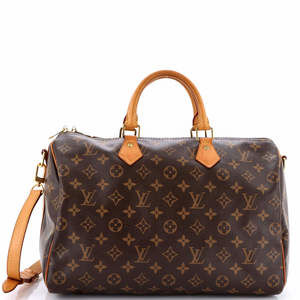 Louis Vuitton 35 Speedy Bandouliere Bag Monogram Canvas